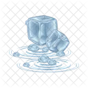 Frozen Water Cold Frozen Icon