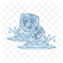 Frozen Water Cold Frozen Icon