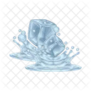 Water Frozen Water Cold Icon