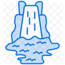 Frozen waterfall  Icon