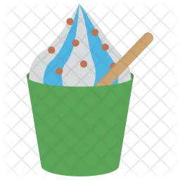 Frozen Yogurt  Icon
