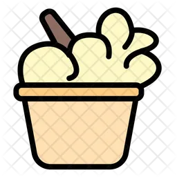 Frozen yogurt  Icon