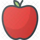 Obst Apfel Gesundheit Symbol