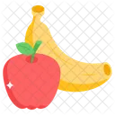 Obst Gesunde Snacks Naturliche Lebensmittel Icon