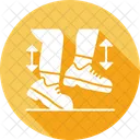 Fruhling Schuhklopfen Hupfen Symbol