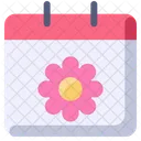 Kalender Blume Fruhling Symbol