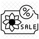 Frühlingsverkauf  Symbol
