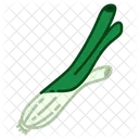 Fruhlingszwiebeln Gemuse Frisch Symbol