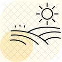 Feld Am Fruhen Morgen Symbol