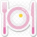 Frühstück  Symbol