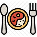 Fruhstuck Mittagessen Essen Symbol