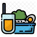 Fruhstuck Kantine Essen Symbol