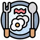 Frühstück  Symbol