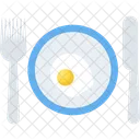 Frühstück  Symbol