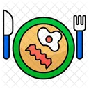 Fruhstuck Gesunde Mahlzeit Essen Symbol