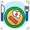 Fruhstuck Gesunde Mahlzeit Essen Symbol