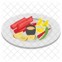 Fruhstuck Gesunde Ernahrung Diatmahlzeit Icon