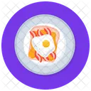 Fruhstuck Spiegelei Milchprodukte Symbol