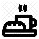 Frühstück  Symbol