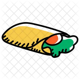 Frühstücks Burrito  Symbol