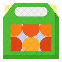 Orange Fruit Package Icon