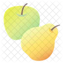 Fruit Apple Fruit Pear Icon