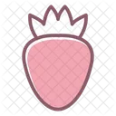 Fruit Healthy Strawberry Icon