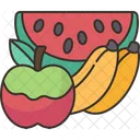 Fruit Vitamins Fresh Icon