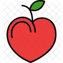 Fruit Peach Juicy Icon