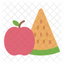 Fruit Apple Watermelon Icon