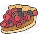 Fruit Pie Cake Icon