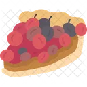Fruit Pie Cake Icon