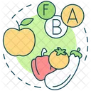Fruit Vegetable Snack Icon