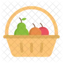 Basket Supermarket Wicker Icon