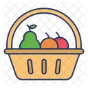 Basket Supermarket Wicker Icon