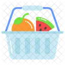 Fruit Basket Food Icon