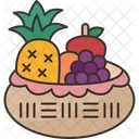 Fruit Bowl Fruit Harvest Icon