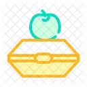 Food Box Color Icon