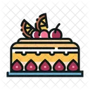 Fruit Cake Cake Healthy Icon