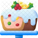 Fruit Cake Dessert Cake Icon