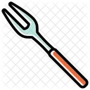 Fruit Fork Tool Icon