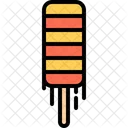 Fruit Ice Cream Ice Cream Stick Popsicle Icon