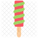 Fruit Ice Stick Ice Cream Dessert Icon