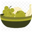 A Bowl Of Fruit Fruit Food Icon