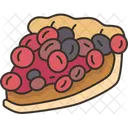 Fruit Pie Cake Icône