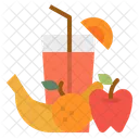Juice Fruits Apple Icon