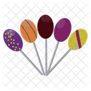 Fruit Lollipops Fruit Pops Candy Icon