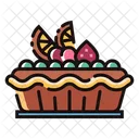Fruit Pie Pie Cake Cake Icon