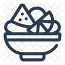 Fruit Salad Fresh Tropical Icon