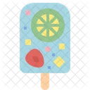 Fruit Slice Ice Pop  Icon
